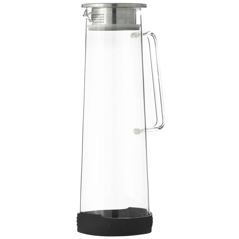 GROSCHE BALI Hand-Made Glass Water Infuser & Water Pitcher with Stainless Steel Filter Lid, 1500 ml - Image 4